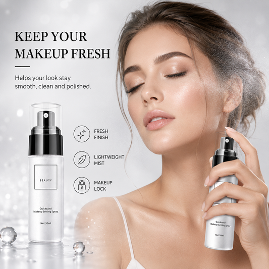 Buy 1 Get 1 Free – Last Day🔥Mattifying ✨ Waterproof 💦 Makeup Setting Spray 💄 – Long-Lasting Oil Control 🌸 & Fresh-Looking Finish