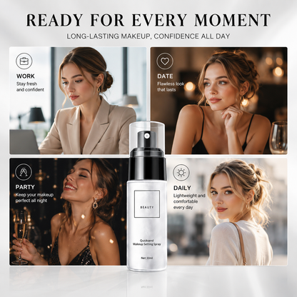 Buy 1 Get 1 Free – Last Day🔥Mattifying ✨ Waterproof 💦 Makeup Setting Spray 💄 – Long-Lasting Oil Control 🌸 & Fresh-Looking Finish