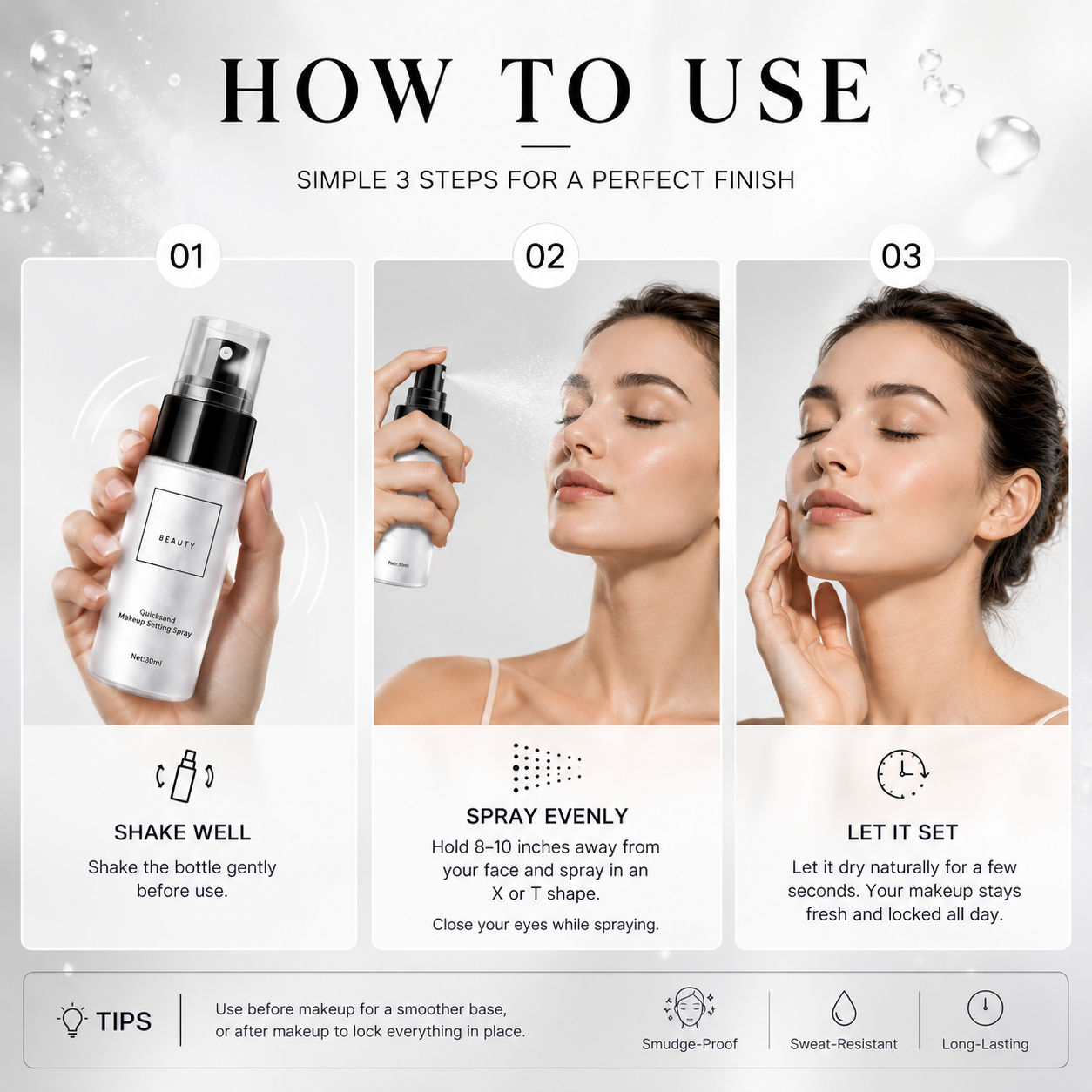 Buy 1 Get 1 Free – Last Day🔥Mattifying ✨ Waterproof 💦 Makeup Setting Spray 💄 – Long-Lasting Oil Control 🌸 & Fresh-Looking Finish