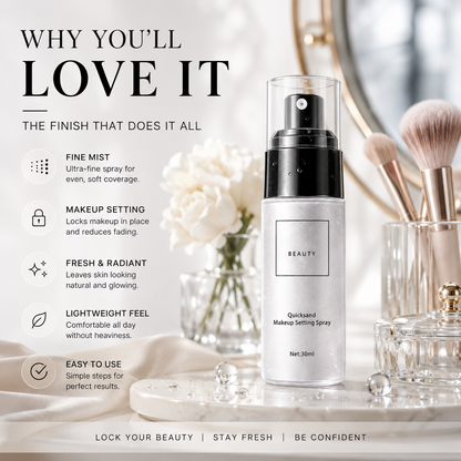 Buy 1 Get 1 Free – Last Day🔥Mattifying ✨ Waterproof 💦 Makeup Setting Spray 💄 – Long-Lasting Oil Control 🌸 & Fresh-Looking Finish